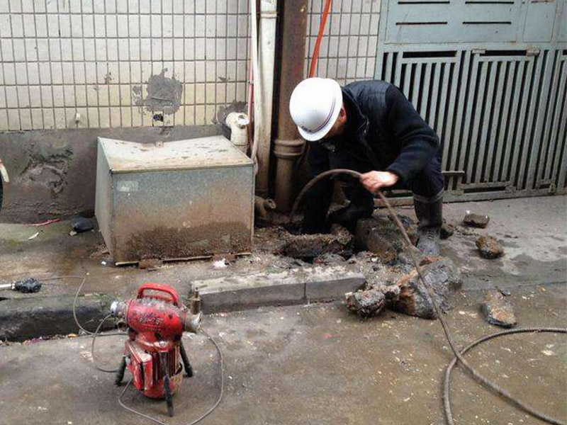 鼎湖疏通下水道-洗菜池疏通