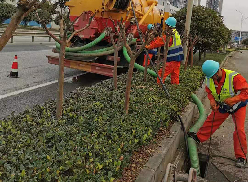 鼎湖市政管道清淤